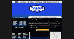 Desktop Screenshot of pacificcarsandtrucks.com
